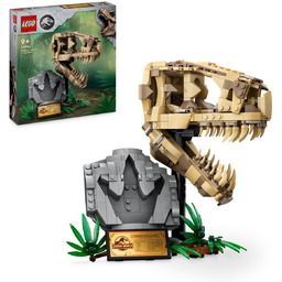 LEGO Jurassic World, klocki, Szkielety dinozaurów  czaszka