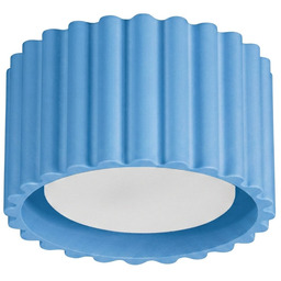 Plafon aluminiowy błękitny10cm z serii AURA SL.2431 -