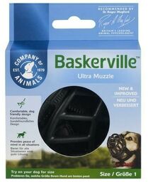 Animals - Baskerville kaganiec ultra muzzle czarny XS