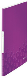 Album ofertowy 20 koszulek PP LEITZ WOW fioletowy
