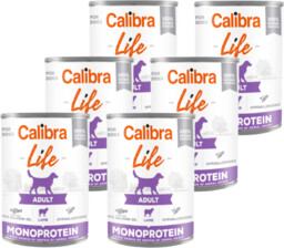 CALIBRA Dog Life Adult Lamb 6x400g
