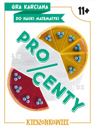 Gra karciana do nauki matematyki. Procenty (11+) -