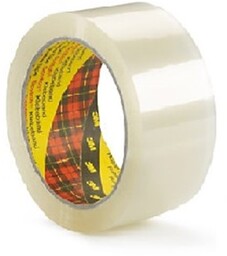 3M 309 Bezgłośna taśma pakowa, 50 mm x
