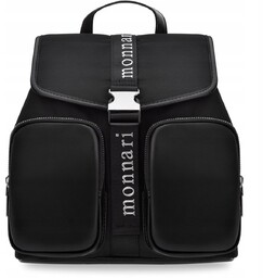 Monnari PLECAK Damski Premium Elegancki Miejski Sportowy LOGO