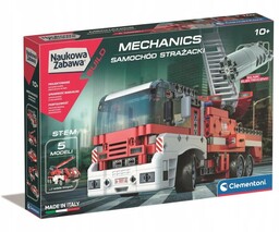 Clementoni Mechanics Samochód strażacki 50728