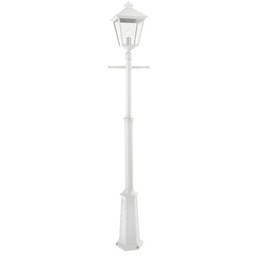 Zewnętrzna Lampa Norlys, London 1, ściemnialny, biały, aluminium