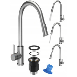 Julia Bateria Kuchenna Stojąca 360° Wyciągana Słuchawka 2