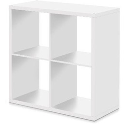 Regał na książki biały mat 73 x 33