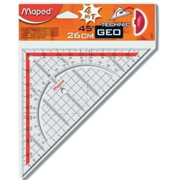 [Bs] Ekierka Z Kątomierzem 26Cm Technic Maped 028700
