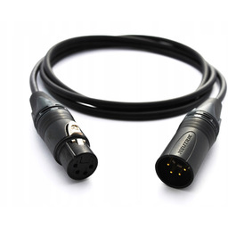 Kabel przedłużacz słuchawkowy Xlr 4 Pin Xlr 4