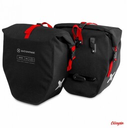 EXTRAWHEEL Sakwy tylne BIKER PREMIUM CORDURA 50L black