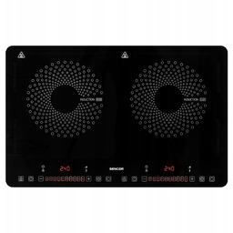 Kuchenka przenośna indukcyjna dwupalnikowa Sencor 4501BK płyta wolnostojąca