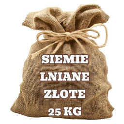 Siemię lniane złote 25 kg HURT