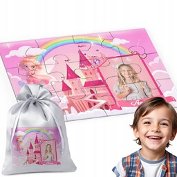 PUZZLE 12 el. TWOJE FOTO KSIĘŻNICZKA - IDEALNY