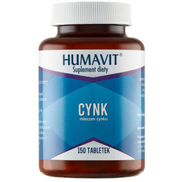 HUMAVIT Cynk, 150 tabletek