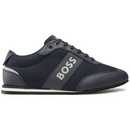 Buty męskie sportowe HUGO BOSS sneakersy czarne trampki