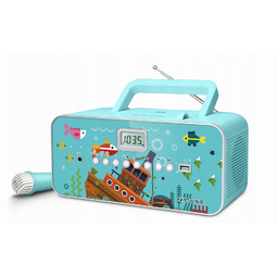 Radioodtwarzacz Z Mikrofonem Dla Chłopca Dzieci Muse M-29