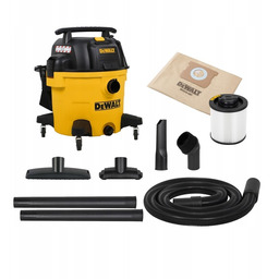 Dewalt Odkurzacz Przemysłowy Sucho/mokro 1200W 34L Gniazdo 2300W