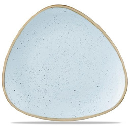 Talerz trójkątny 229 mm Duck Egg Blue porcelana
