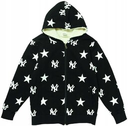 Czarna bluza z misiem New York Yankees Majestic
