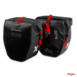 EXTRAWHEEL Sakwy rowerowe RIDER POLYESTER 30L black