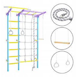 drabinka gimnastyczna Kometa Next 5 fioletowy