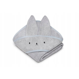 My memi Bambusowy ręcznik rabbit light grey