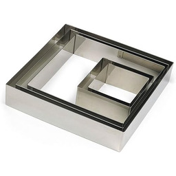 Gobel Forma 863340, stal nierdzewna, kwadratowa