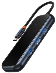 Przenośny Baseus Hub Adapter 4w1 USB-C na 4xUSB
