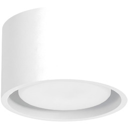 Plafon aluminiowy biały kwadratowy 10cm MODO 1