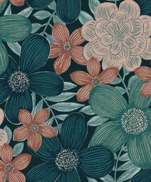 Tapeta dekoracyjna Khroma Olivia Marigold Peony OLI104