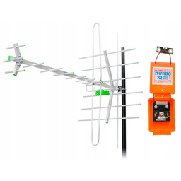 Antena Zewnętrzna DVB-T2 Kierunkowa Fullhd Ultrahd MUX8 4K