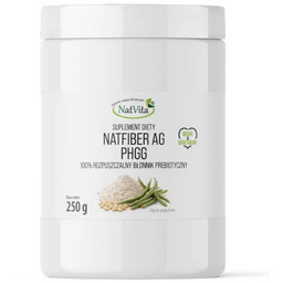 NatVita NatFiber AG PHGG 100 % Rozpuszczalny błonnik