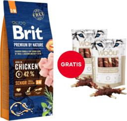 BRIT Premium By Nature Senior Small Medium S+M