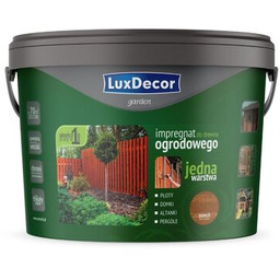 Impregnat do drewna ogrodowego garden orzech 9 l