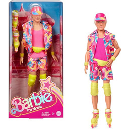 Barbie Ken na rolkach Lalka filmowa w kolorowym