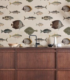 Wallcolors Tapeta Under the Sea Beige