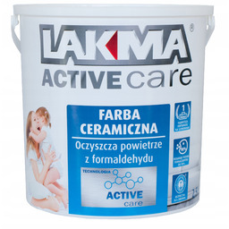 Lakma Active Care farba ceramiczna biel mat 2,5L