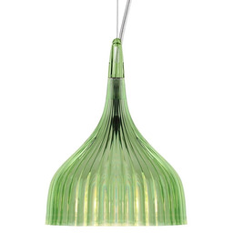 Kartell - E Lampa Wisząca Zielona