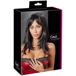 Peruka Wig Długie Czarny