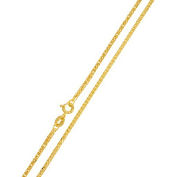 Złoty łańcuszek lisi ogon 50CM LA.01617 PR.585