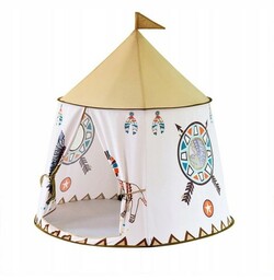 Ikonka Domek składany baza namiot do zabawy TiPi