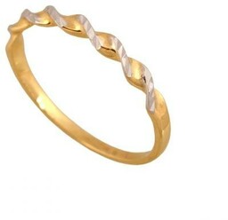Złoty pierścionek tradycyjny Pi560