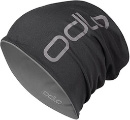 Odlo Uniseks Reversible 792680 Czapka, Czarny/Szary, 26 x