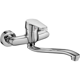 Bateria zlewozmywakowa ścienna LUGA BQL 080D chrom Kuchinox