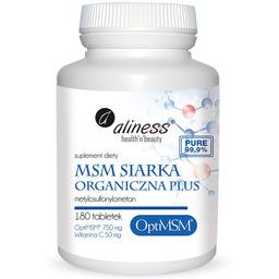 ALINESS MSM Siarka Organiczna Plus 180tabs