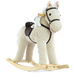 MILLY MALLY Koń na biegunach Pony Luna Beżowy