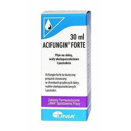 ACIFUNGIN FORTE Płyn na grzybicę paznokci, 30 ml