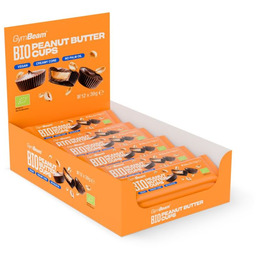 GymBeam BIO Czekoladowe kubeczki z masłem orzechowym 12