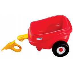 Little Tikes Przyczepa z zaczepem Cozy Coupe czerwona